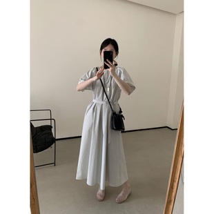 【编号300-349】夏季韩系ins风高品质简约风连衣裙女宽松显瘦裙子