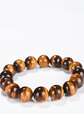 黄鹰眼石手链虎睛石手链木变石