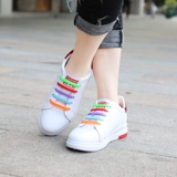 Силикагелевые эластичные детские фиксаторы для шнурков для взрослых, универсальные шнурки, в корейском стиле