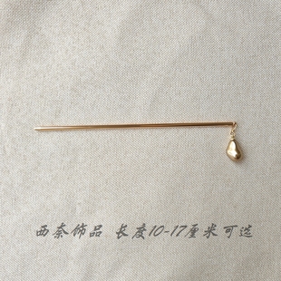 新中式发簪簪子高级感高端气质珍珠步摇发钗女发古风2025新款发饰