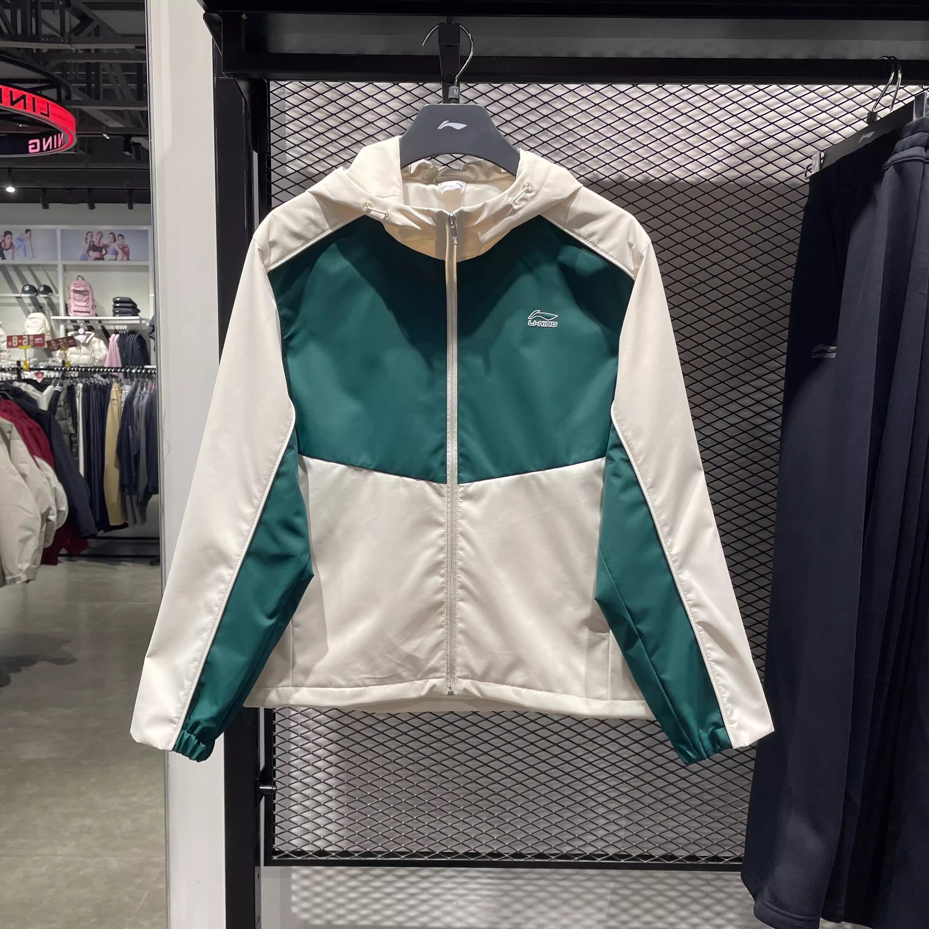 李宁正品春季2026男子外套加绒保暖上衣防风排湿运动风衣AFDW415