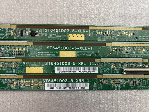 ST6451D03-5-XLR-1/XLL-1/XRR-1/XRL-1原装拆机边板 成色好