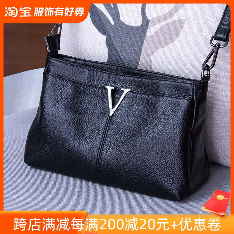 女款包包2023新款潮时尚百搭真皮手提包女韩版斜挎单肩包软皮方包