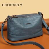 女士中年单肩女包 真皮软皮大容量多层妈妈款 斜挎包包女款 2026新款