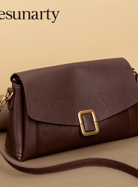 真皮包包女士2025新款头层牛皮通勤软皮女式女款单肩斜挎包秋冬季