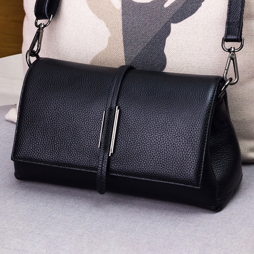 真皮斜挎包包女式2026新款高级感头层牛皮多隔层大容量女士单肩包