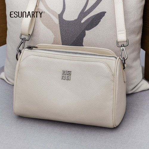 母亲节礼物包包真皮斜挎包礼盒装