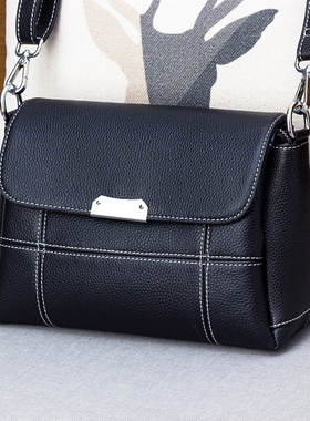 真皮包包女式2026新款女包四季通用中年妈妈款牛皮女士单肩斜挎包