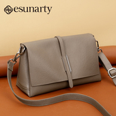 三八节妇女礼物真皮女款 女士头层牛皮大容量单肩包 斜挎包2026新款