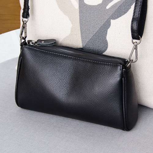 Модная сумка на одно плечо, универсальная сумка через плечо, кожаная портативная небольшая сумка, коллекция 2023, из натуральной кожи