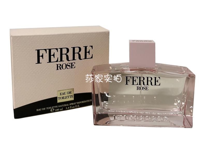 正品gianfranco ferre rose/詹弗兰科费雷玫瑰女士淡香水100ml