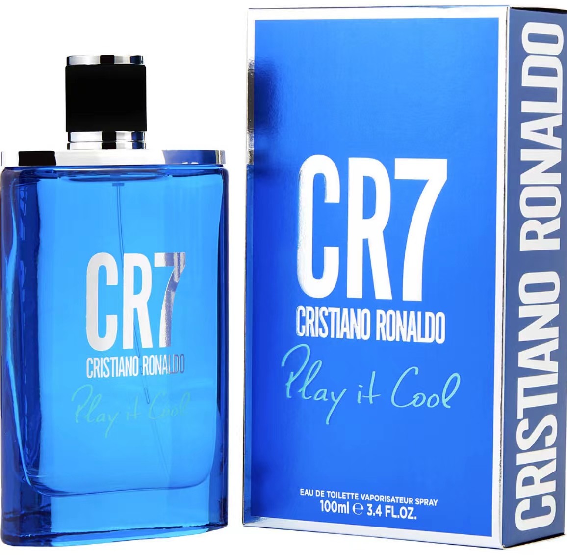 正品cr7 play it cool c罗酷玩 沉稳男士淡香水100ml柠檬海洋