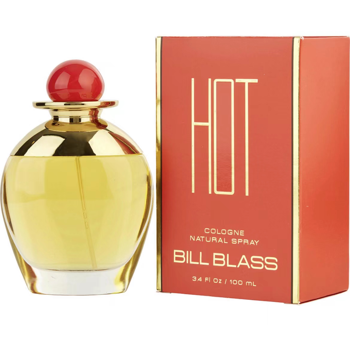 正品bill blass hot 比尔布拉斯 火辣女士古龙香水 edc 100ml