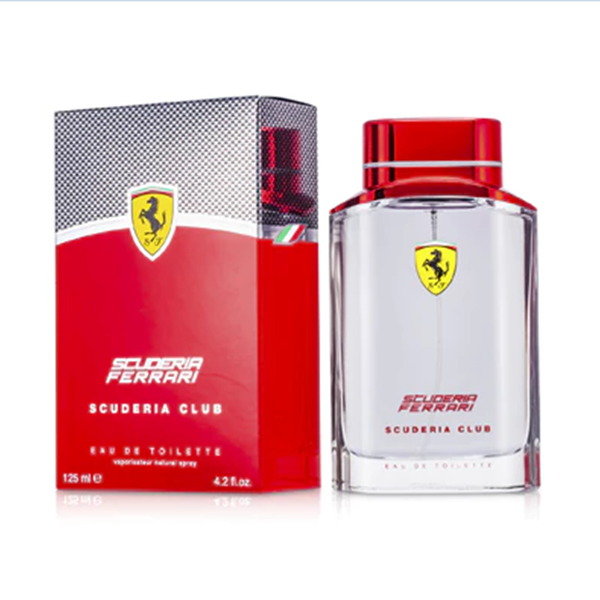正品ferrari scuderia club 法拉利f1劲速联盟淡香水125ml