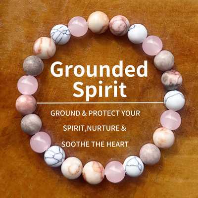 temu希音TK跨境爆款手链紫水晶虎眼石青金石等六种天然石制作手链