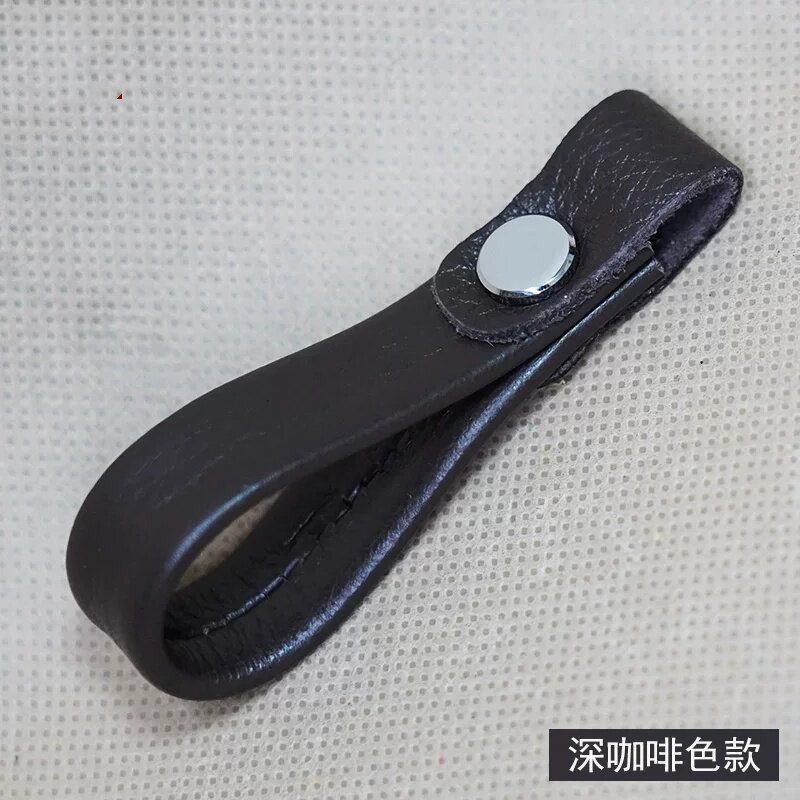 真皮手工汽车钥匙扣挂绳挂件头层牛皮锁钥匙链圈男女挂饰个性定制