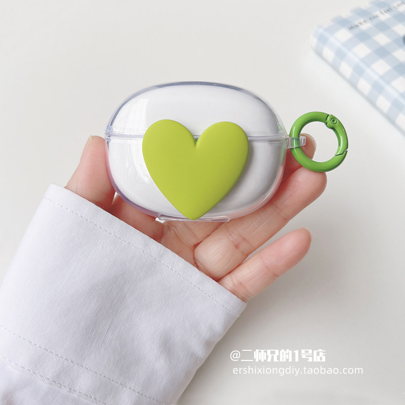 适用于Lenovo联想LE220耳机保护套联想EA175耳机壳透明可爱联想EA269充电仓盒保护壳LE202卡通LE208软壳套