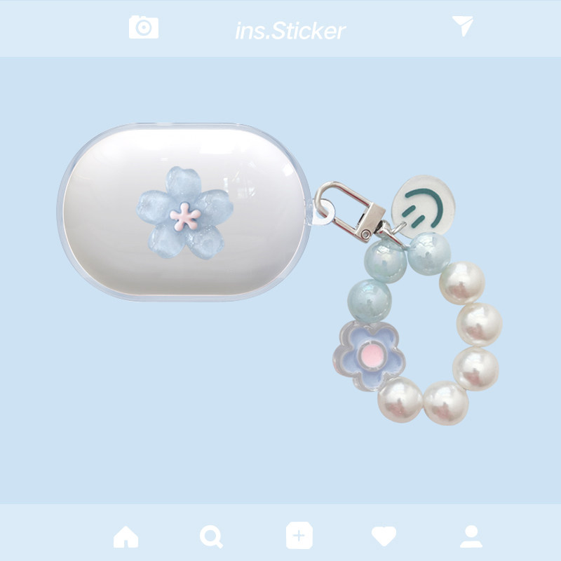 适用于Bose Quietcomfort新一代QC小鲨2代消噪耳塞耳机保护套Bose QC小鲨二代耳机壳透明可爱软壳套