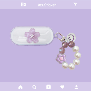 适用于SONY索尼wfc510耳机保护套索尼WF-C510耳机壳wfc500透明tpu防摔wfc710n入耳式WF-C710N保护套可爱软壳