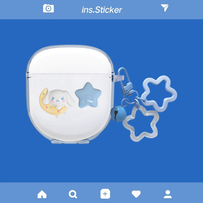 适用Bose Quietcomfort Earbuds Ⅱ大鲨二代透明保护壳4代Bose QC大鲨3代耳机保护套三代消噪耳塞Ultra耳机壳