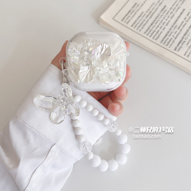 适用于索尼LinkBuds Fit蓝牙耳机保护套透明LinkBuds Open耳机保护壳WF-L910N透明WF-L910可爱卡通软壳套