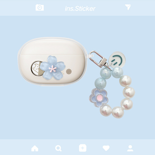 适用iKF Pet Clip耳夹蓝牙耳机保护套iKF Air Clip Pro艺术版耳机壳iKF C01透明iKF Ear Clip可爱卡通软壳套