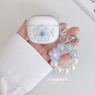 适用漫步者zerobuds花再magic air耳机保护套zero ace/Lolli3/zeropro/zero air/m1透明可爱软壳套