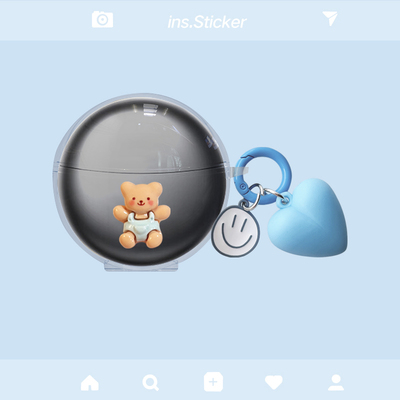 适用于蓝悦M79耳机保护套纽曼M79耳机保护壳华强北M79透明耳机壳防摔卡通可爱软壳套