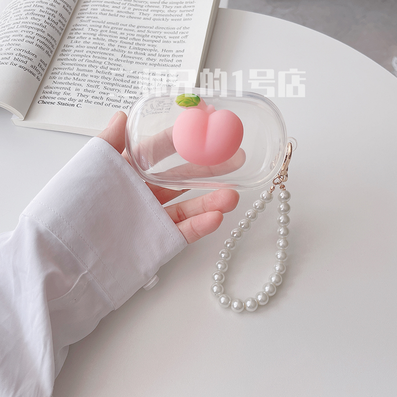 适用Bose Quietcomfort Earbuds Ⅱ大鲨耳机保护套壳Bose QC消噪大鲨2代耳机壳Ultra透明3代小鲨可爱女软壳套