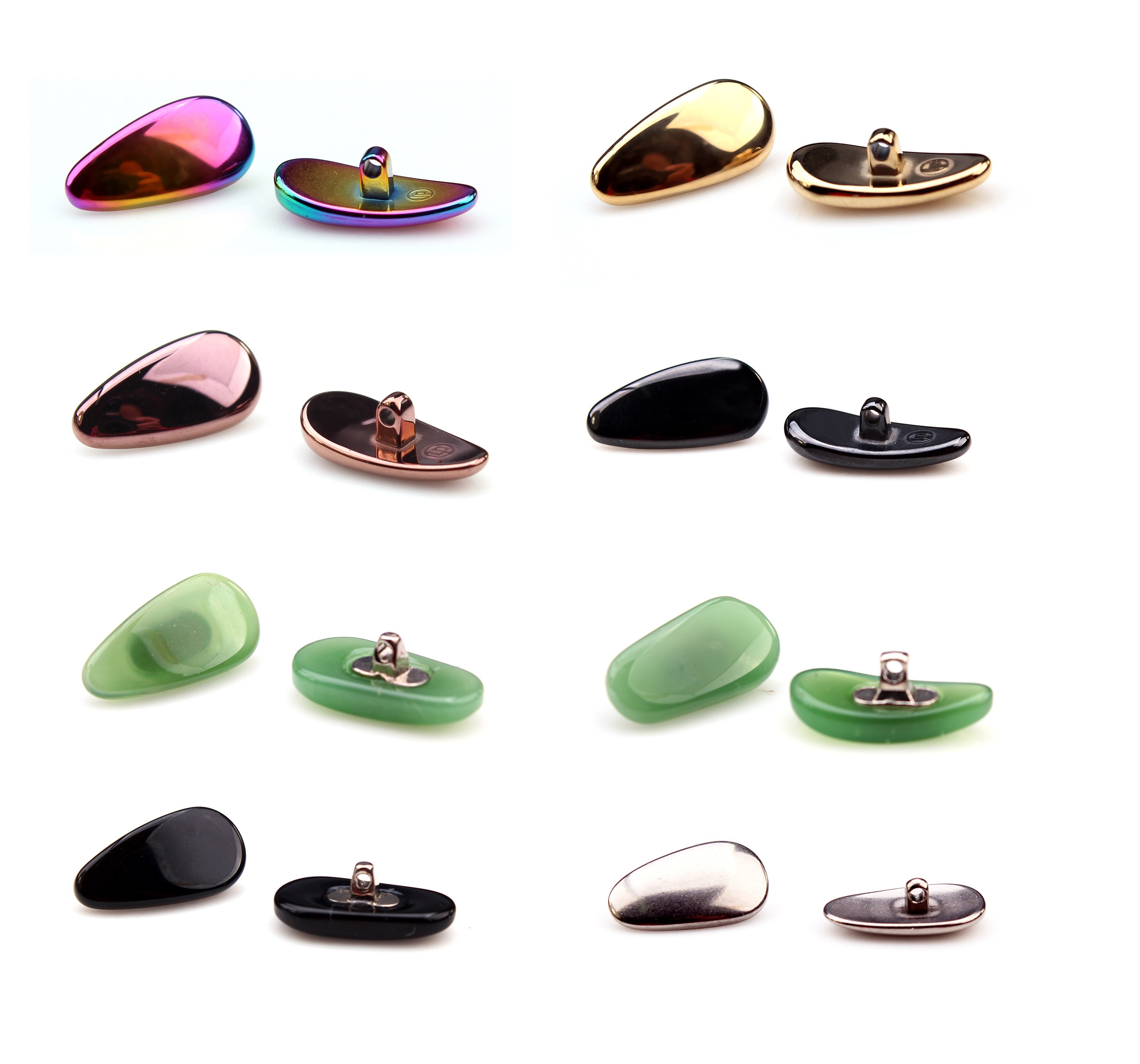 超轻纯钛安全防滑鼻托近视眼镜框眼镜配件玉石鼻垫 陶瓷托叶舒适