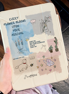 Y型三折磁吸可拆分iPad2025保护套韩系ins新款Air7/6/5适用第10代苹果iPad11保护壳平板Pro11寸mini女10.9