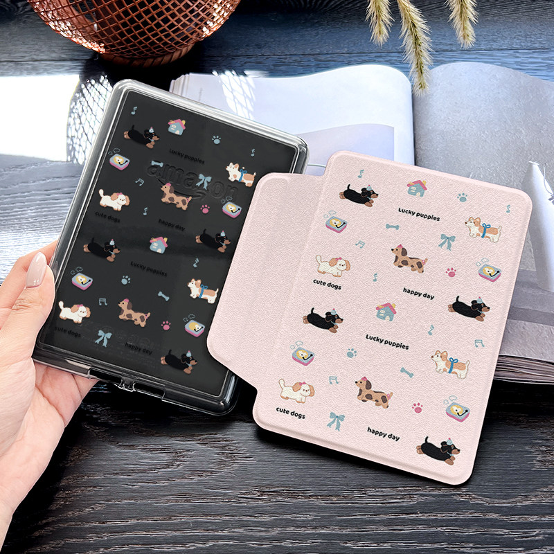 磁吸可拆分手持带Kindle保护套图片