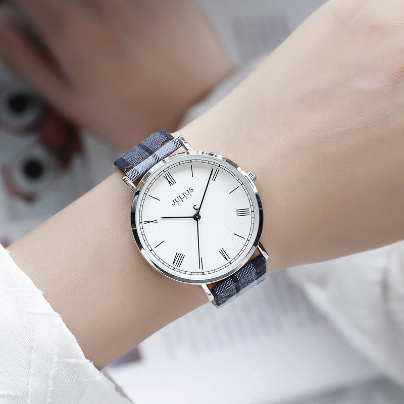 quality goods Poly Lee new pattern Female watch England Retro lattice Canvas belt watch student Korean Edition Simplicity Quartz watchin the Wristwatch , Japan Korea Watch category - from Buy2taobao.com to provide professional Taobao agent buy service