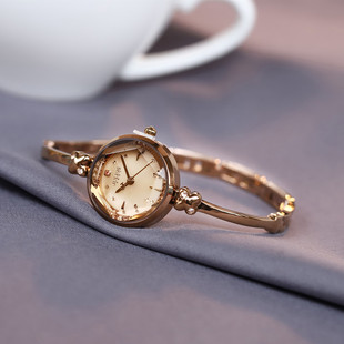 纤细手链石英高级感小众气质手表女款 聚利时女表正品 闪耀水钻时尚