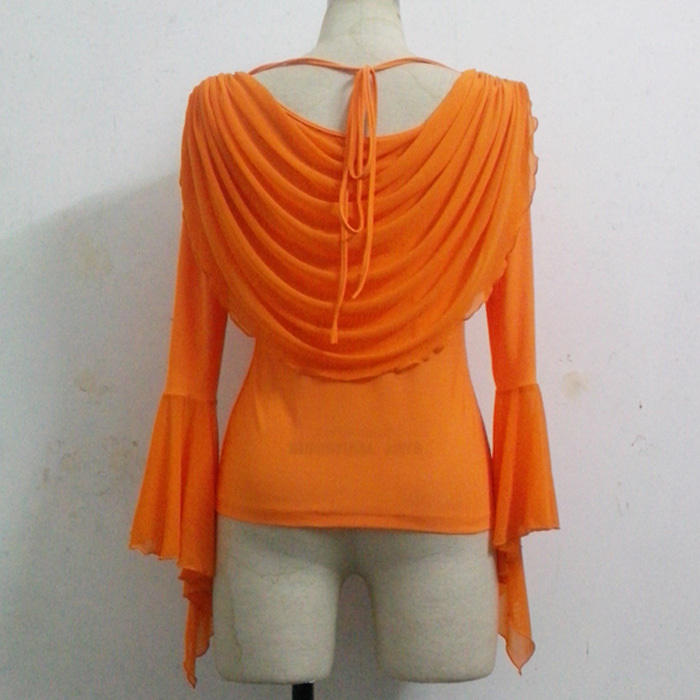 定做長袖交誼舞廣場舞上衣女