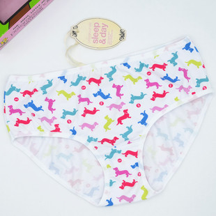 外贸peteralexander原单内裤女纯棉裆女士透气中腰女生夏季三角裤