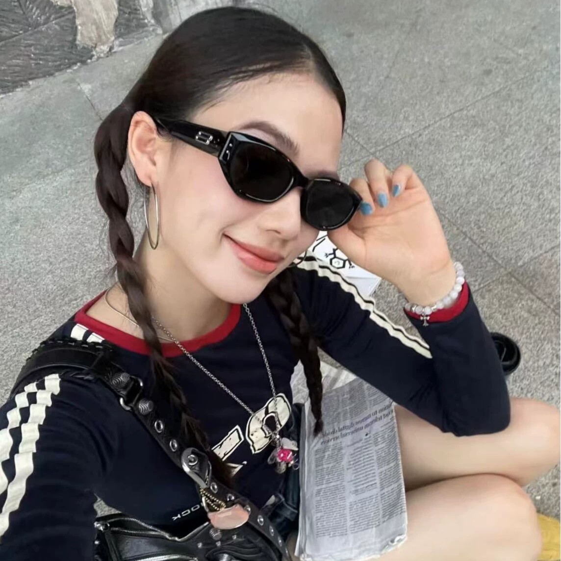 GM王嘉尔同款猫眼防紫外线墨镜