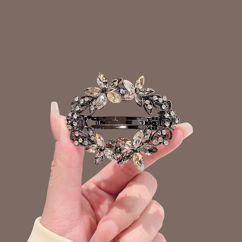 韩国气质发夹后脑勺镂空花朵顶夹成人弹簧夹马尾夹发卡复古头饰女,饰品/流行首饰/时尚饰品新,民族风发饰,淘宝优惠券,粉丝福利购,淘宝优惠卷