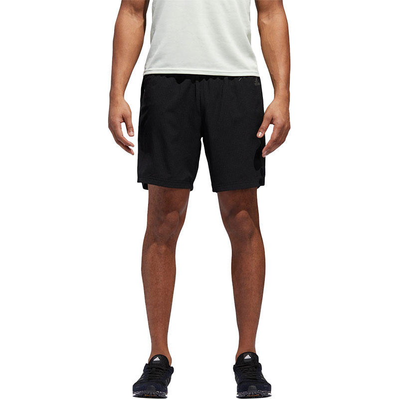Adidas/阿迪达斯运动裤男子夏季透气跑步训练宽松梭织短裤 CF7035