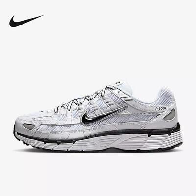 Nike耐克男鞋2025春季新款 P-6000复古运动休闲跑步鞋CD6404-107