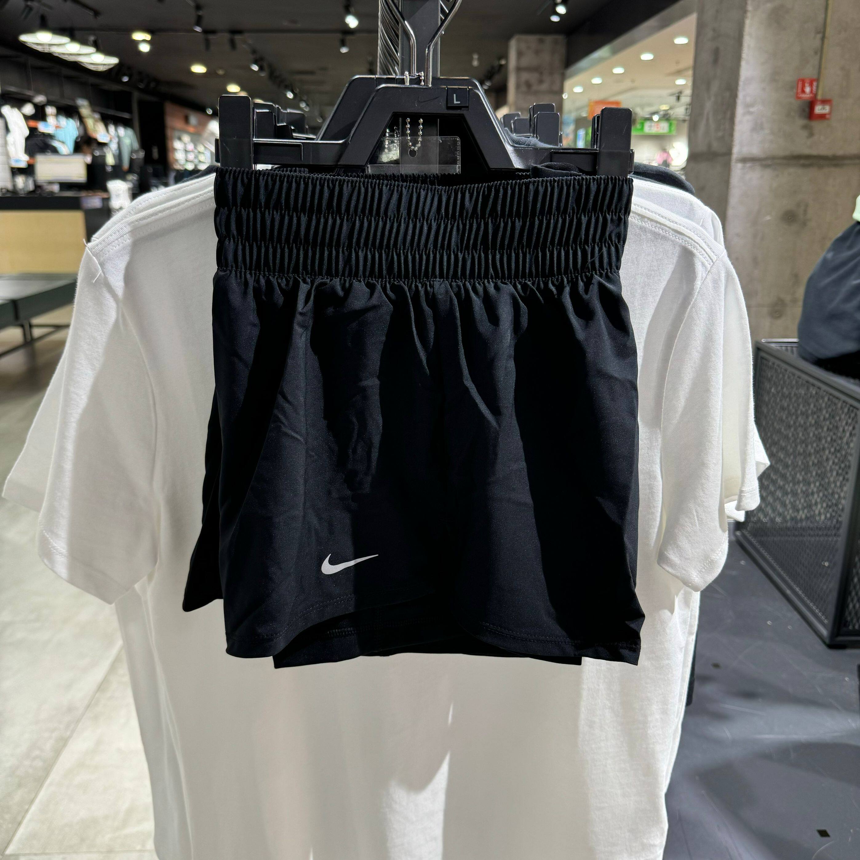 Nike耐克运动短裤女2024夏季防走光训练速干梭织速干裤DX6013-010