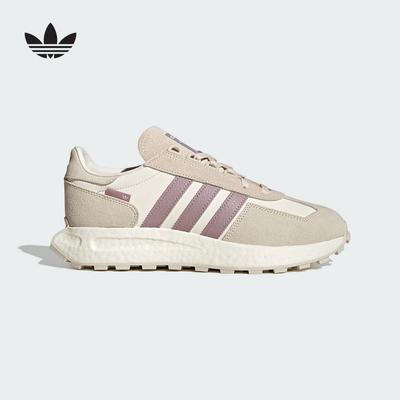 阿迪达斯三叶草女鞋2025春季新款RETROPY E5运动休闲慢跑鞋JQ0008