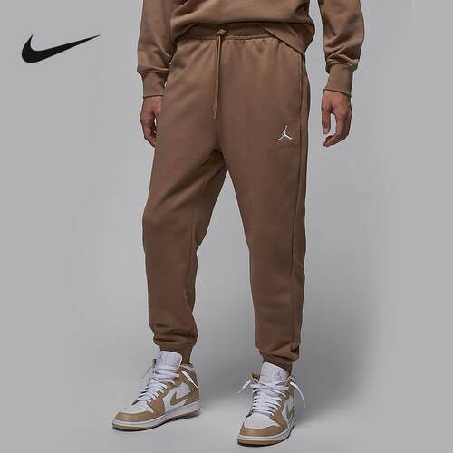 Nike耐克男裤2024秋季新款Jordan针织收口长裤宽松卫裤FV7280-223