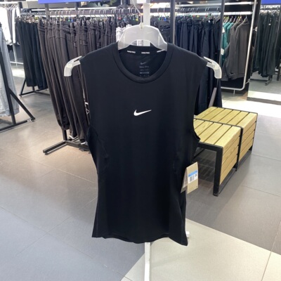 无袖运动背心NIKE耐克男