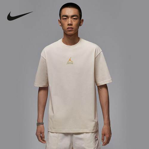 Nike耐克短袖男25秋季Jordan休闲圆领透气印花运动T恤IM3354-047