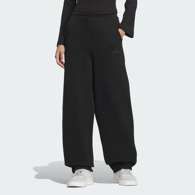 adidas阿迪达斯女裤25春季蛇年新年款运动休闲直筒宽松长裤JZ1649