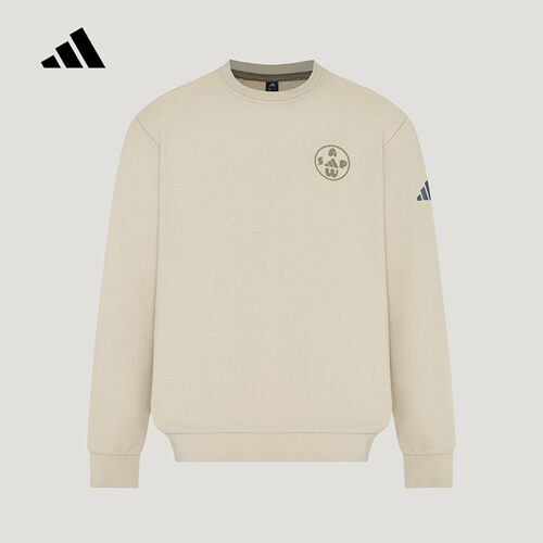 adidas阿迪达斯 运动卫衣男秋冬宽松休闲圆领套头衫LD7454 LD7457