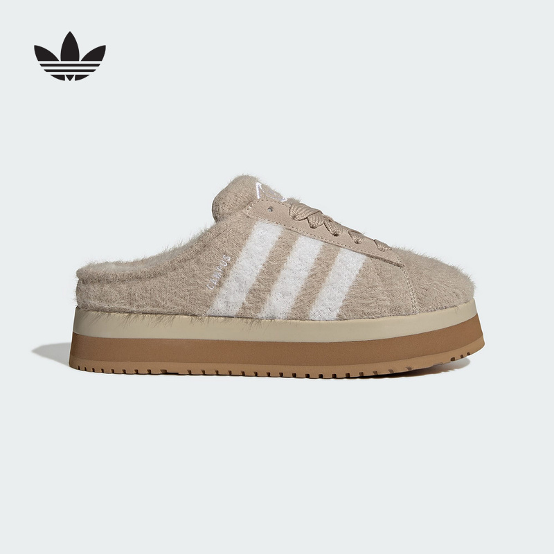 阿迪达斯三叶草女鞋2025冬CAMPUS 00s中帮靴休闲鞋JR6159 JR6163