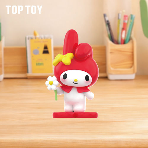 TOPTOY美乐蒂经典系列MINI盲盒Melody可爱萌粒磁吸桌面摆件礼物女