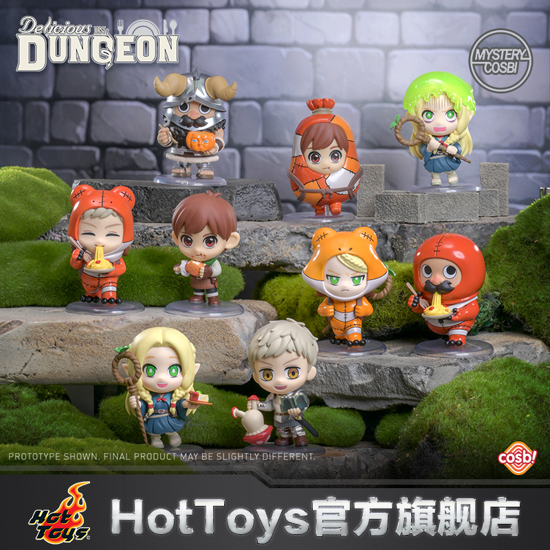 新品HotToys迷宫饭COSBI盲盒迷你人偶礼物盲盒人偶手办潮玩具电影
